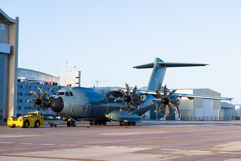 Первый Airbus A400M Atlas ВВС Казахстана